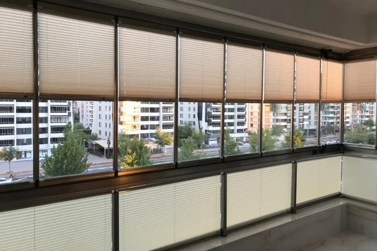 Eskişehir Cam balkon perdesi
